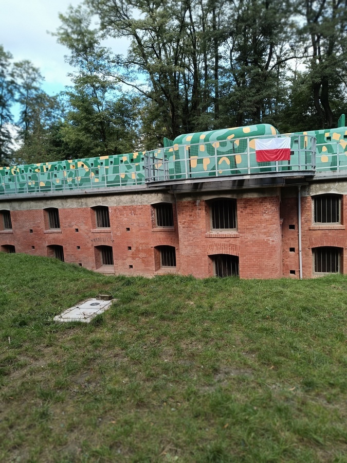 Odnowiony fort na mojej dzielni.