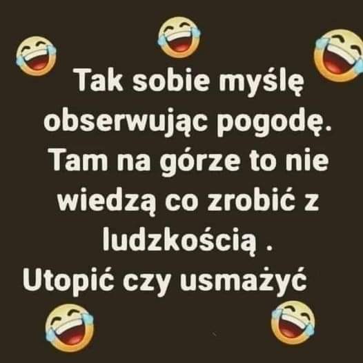 Taka pogoda zmienna 