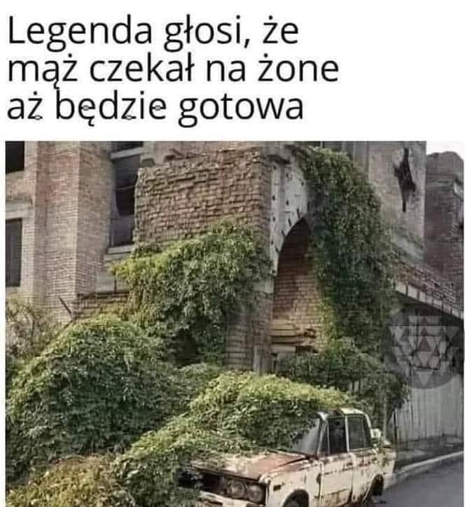 Maż cały czas czeka😅