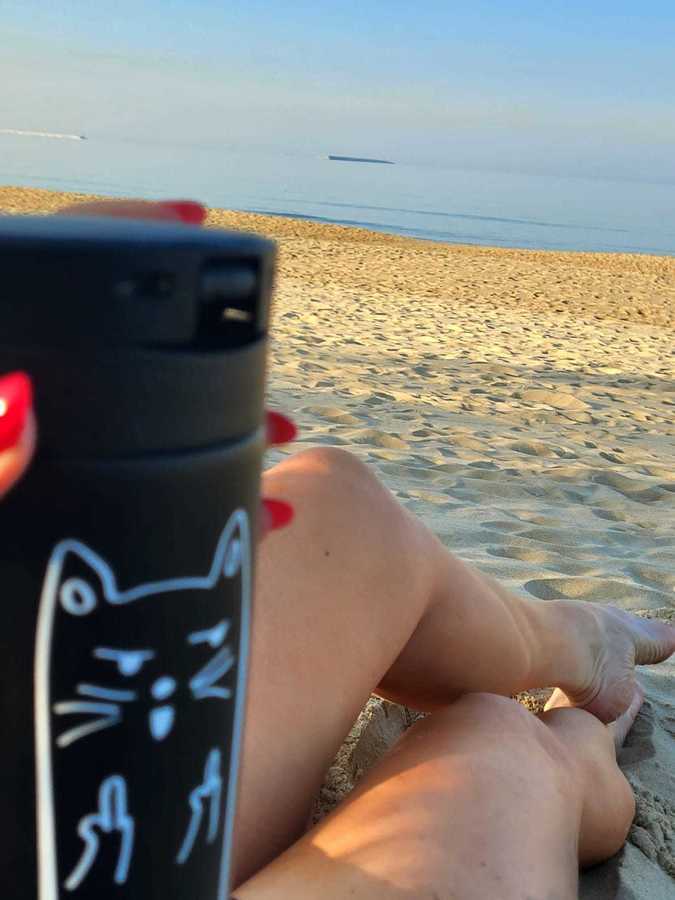 Plażing jeszcze nie smażing