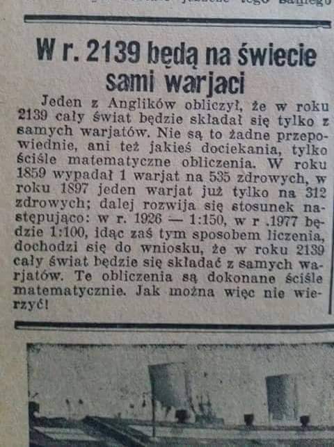 Dobrze, że tego nie dożyje 