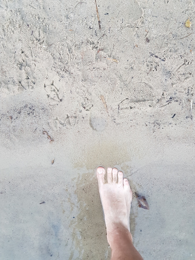 Ślady na wodzie vs ślady na piasku