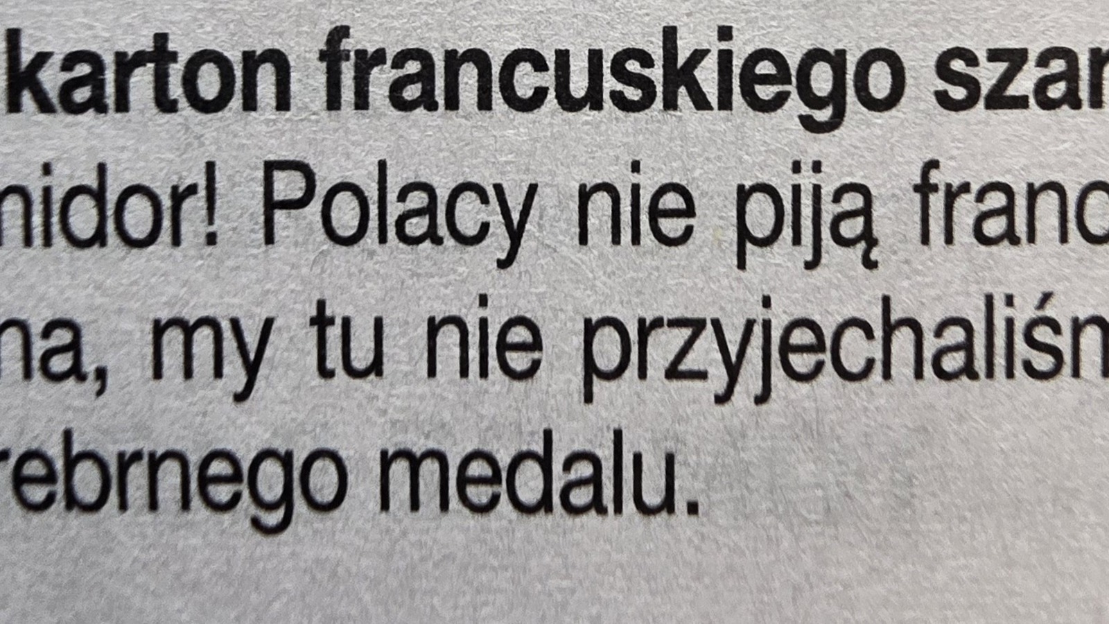 A jednak niedosyt...😗