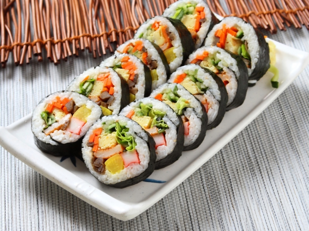 Koreańskie sushi -- kimbap