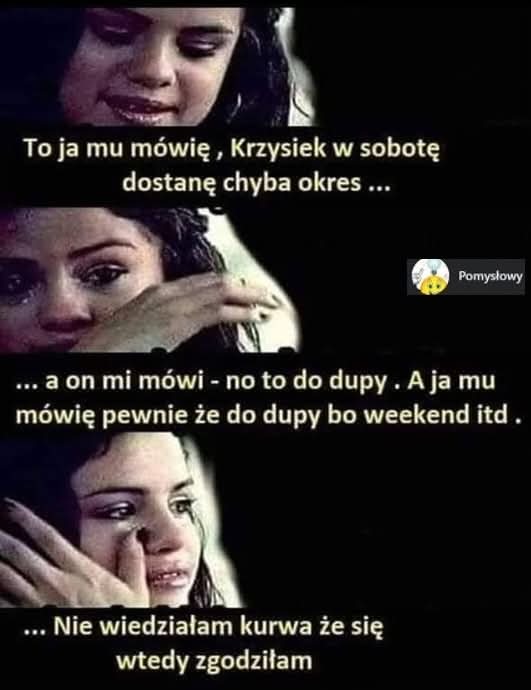 No więc...